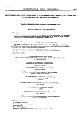 Ma 95 - 99 Decreet tot goedkeuring van het Verdrag tussen de Vlaamse Gemeenschap België en Nederland.pdf