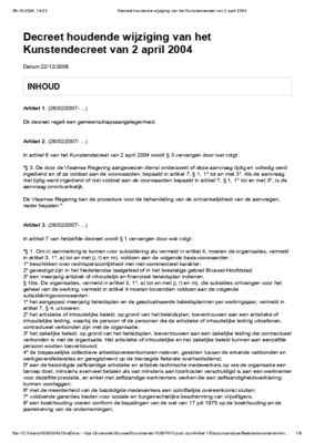Anc. 04-09 - Decreet houdende wijziging van het Kunstendecreet van 2 april 2004.pdf